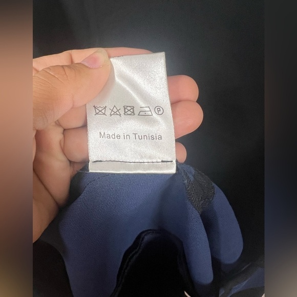 Sandro Rayure Shirt Tail Stripe Dress Size 2 - Picture 10 of 11